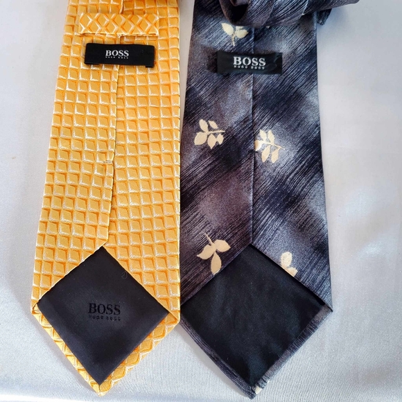Bundle 2 Hugo Boss Silk Ties - Picture 3 of 6